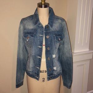 Denim & Co Women’s Jean Jacket Size 10